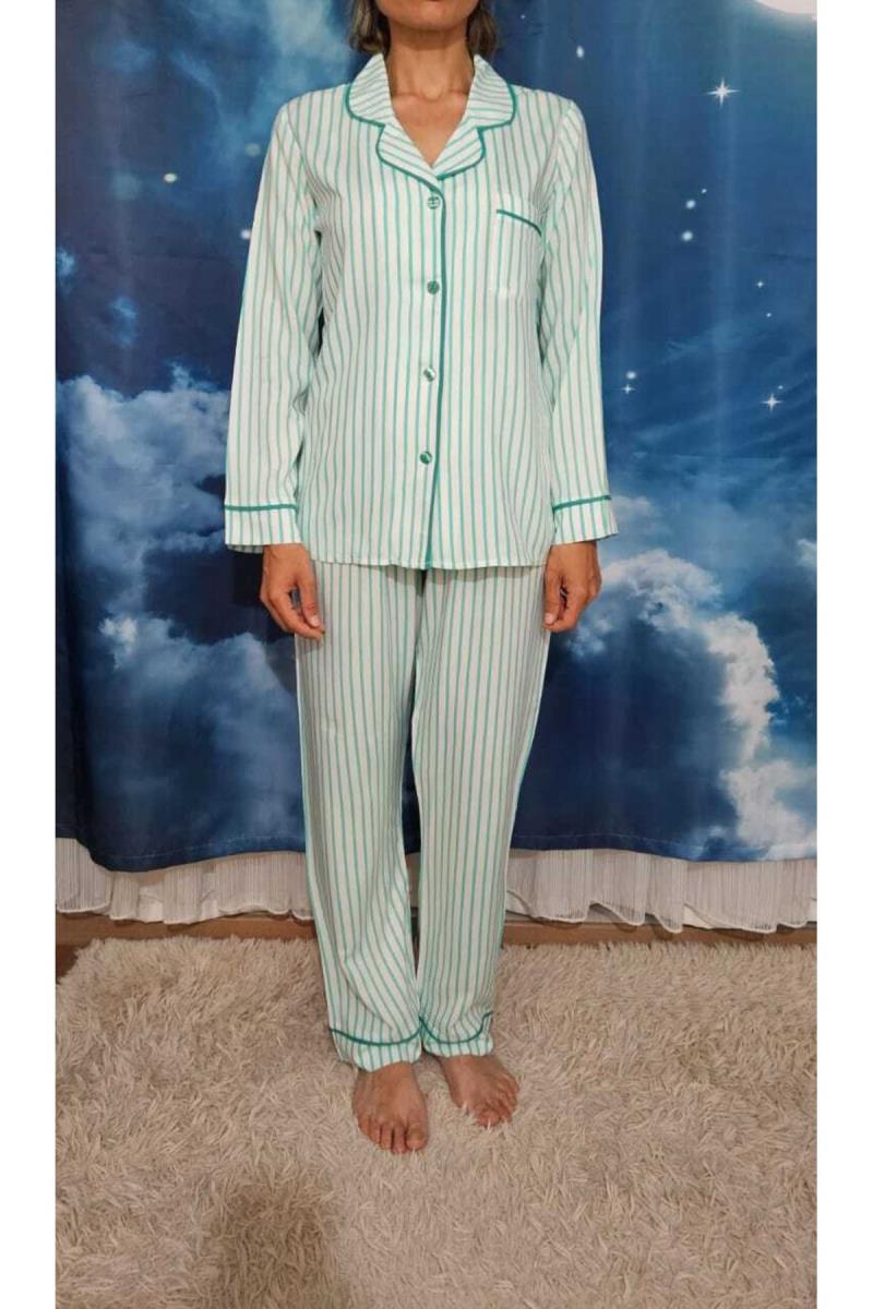 Rio Rocio Çizgili uzun kollu pijama takımı Kullanıcı Yorumları